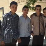 Some young Iranian boys