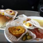 food on bus