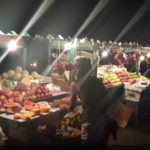 The fruit stalls