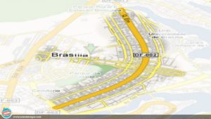 The Map of Brasilia