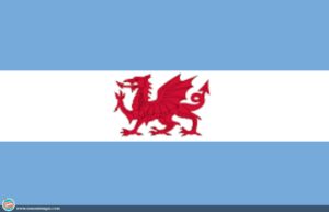 Y Wladfa Flag in Argentina